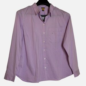 NEW Eddie Bauer Women Button Front Long-Sleeve Shirt XXL Lightweight MSRP$70